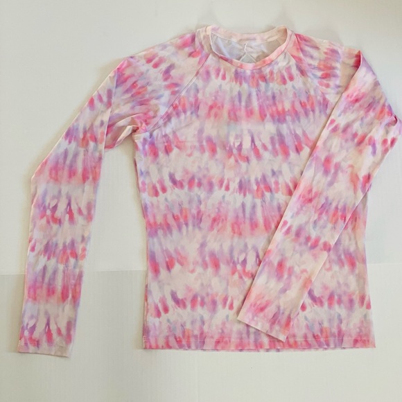 Billabong Pink Rashguard, Size Large - Picture 7 of 12